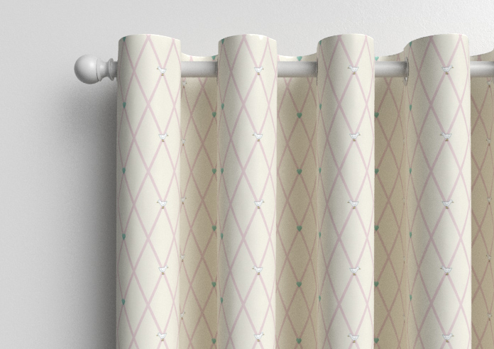 Puddle Down, Trellis Dolly Mix - Made to Measure Curtains - Image 12